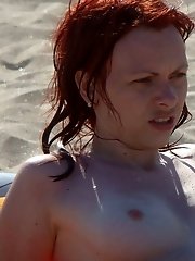 My Redhead Girlfriend nude erotic pics